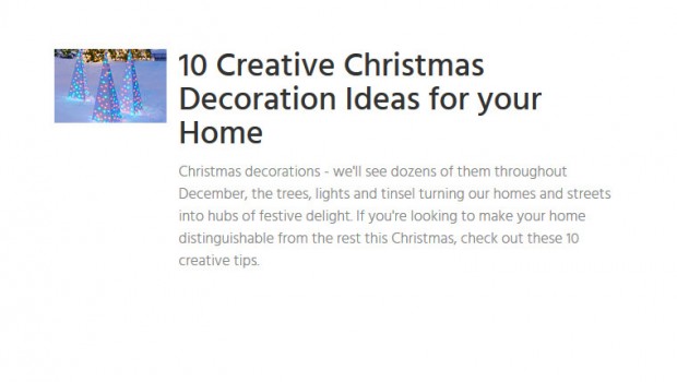 10 Creative Christmas Decoration Ideas for your Home 10 Creative Christmas Decoration Ideas for your Home
