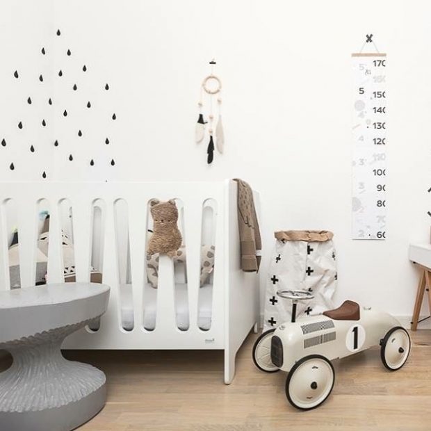 scandi style cot