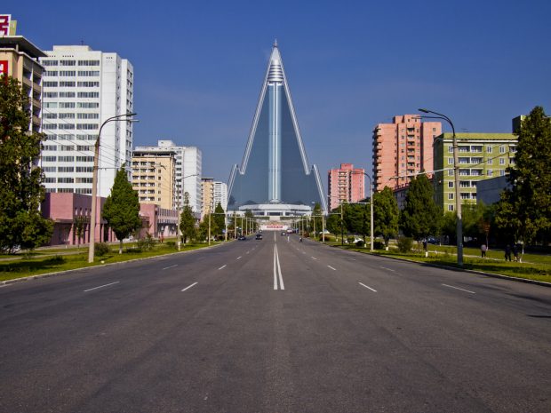 Ryugyong Hotel In Middle Of Pyongyang Still Waits To Be Opened
