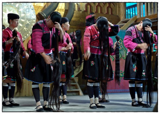 Tradition Of Cutting Women Hair Ones In The Lifetime In Huangluo Village Tradition Of Cutting Women Hair Ones In The Lifetime In Huangluo Village