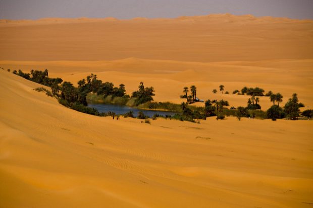 Amazing Salty Lakes Of Ubari Sand Sea Amazing Salty Lakes Of Ubari Sand Sea
