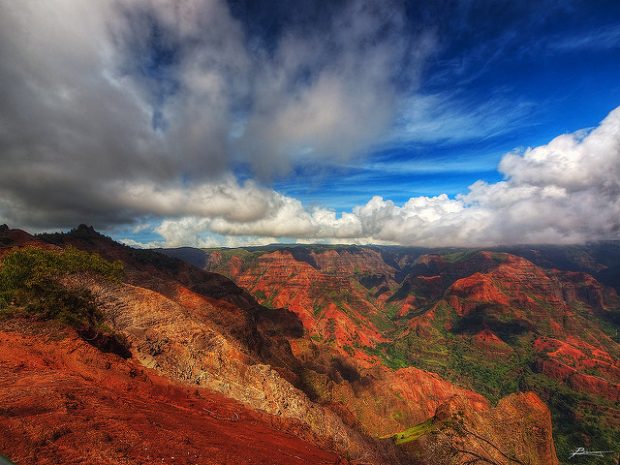 Waimea Canyon - Beautiful Landscape Of Untouched Nature Waimea Canyon - Beautiful Landscape Of Untouched Nature