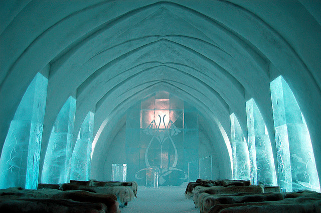Hotel literally Built Of Ice – Ice hotel