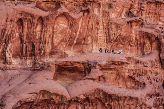 Wadi Rum Desert And Its Red Color Wadi Rum Desert And Its Red Color