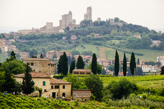 Taste The Best White Wine In City Of San Gimignano