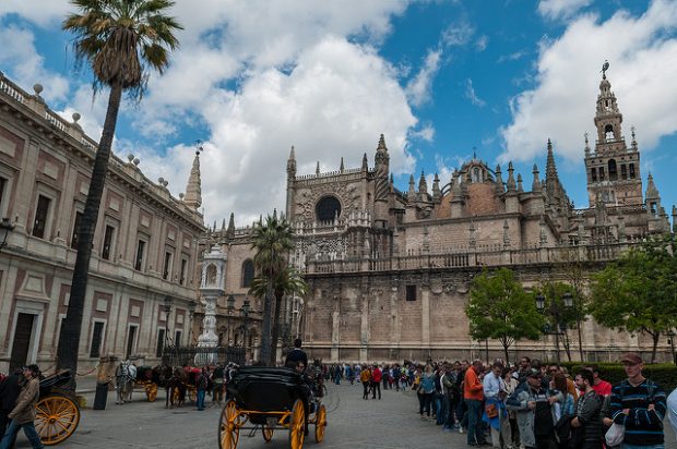 Seville Cathedral - The Largest Gothic Cathedral In The Word Seville Cathedral - The Largest Gothic Cathedral In The Word