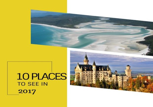 Ten Most Beautiful Places in the World for 2017 Ten Most Beautiful Places in the World for 2017