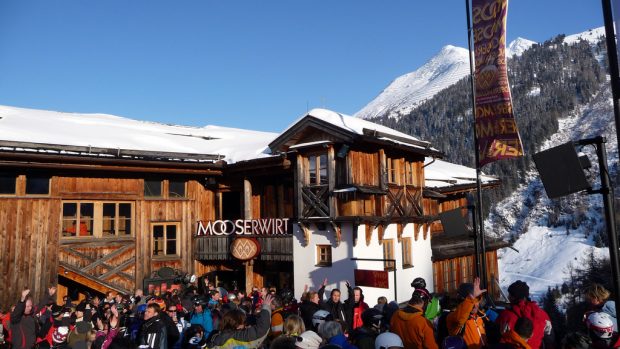 Apres-at-Mooserwirt-St-Anton-Austria-620x349 The Ultimate Bucket List for Skiers and Snowboarders