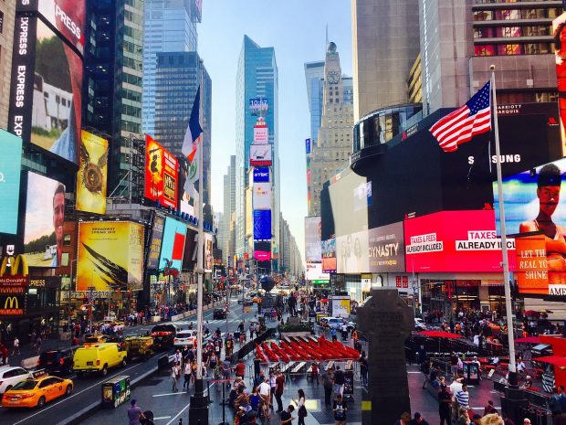 Time-Square-NYC-USA-620x465 Visiting the Big Apple? These are the top four things you must do