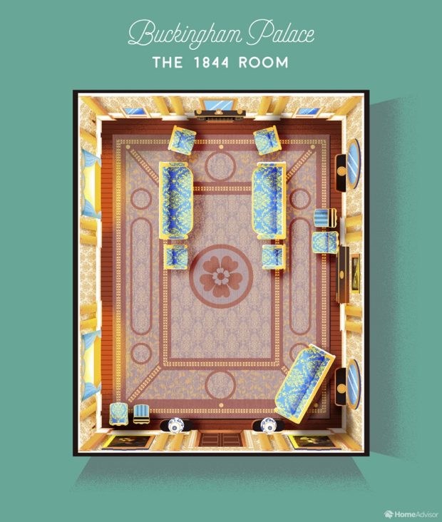 Buckingham Palace - Floor Plans of a Royal Home