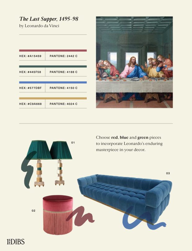 10 Color Palettes to Bring Famous Paintings to Life in Your Home
