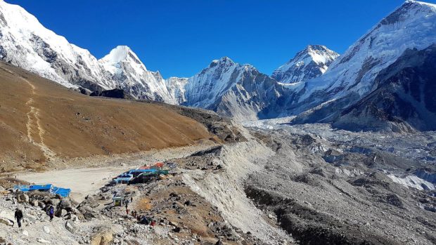 Different camps in Mount Everest