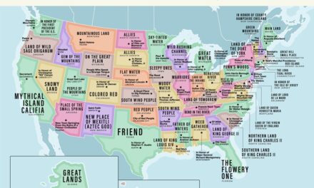 The Literal Meanings Behind the Names of Every US State and Major City