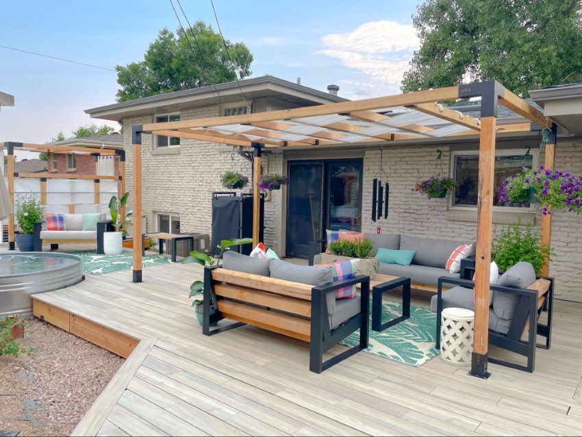 Tanzite Stonedecks – A DIY Success Story by @midmodernmama ...