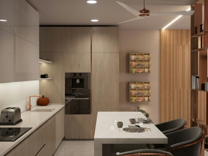 small-kitchen-830x623 Turning Smaller Areas Into Living Spaces With High Visual Impact